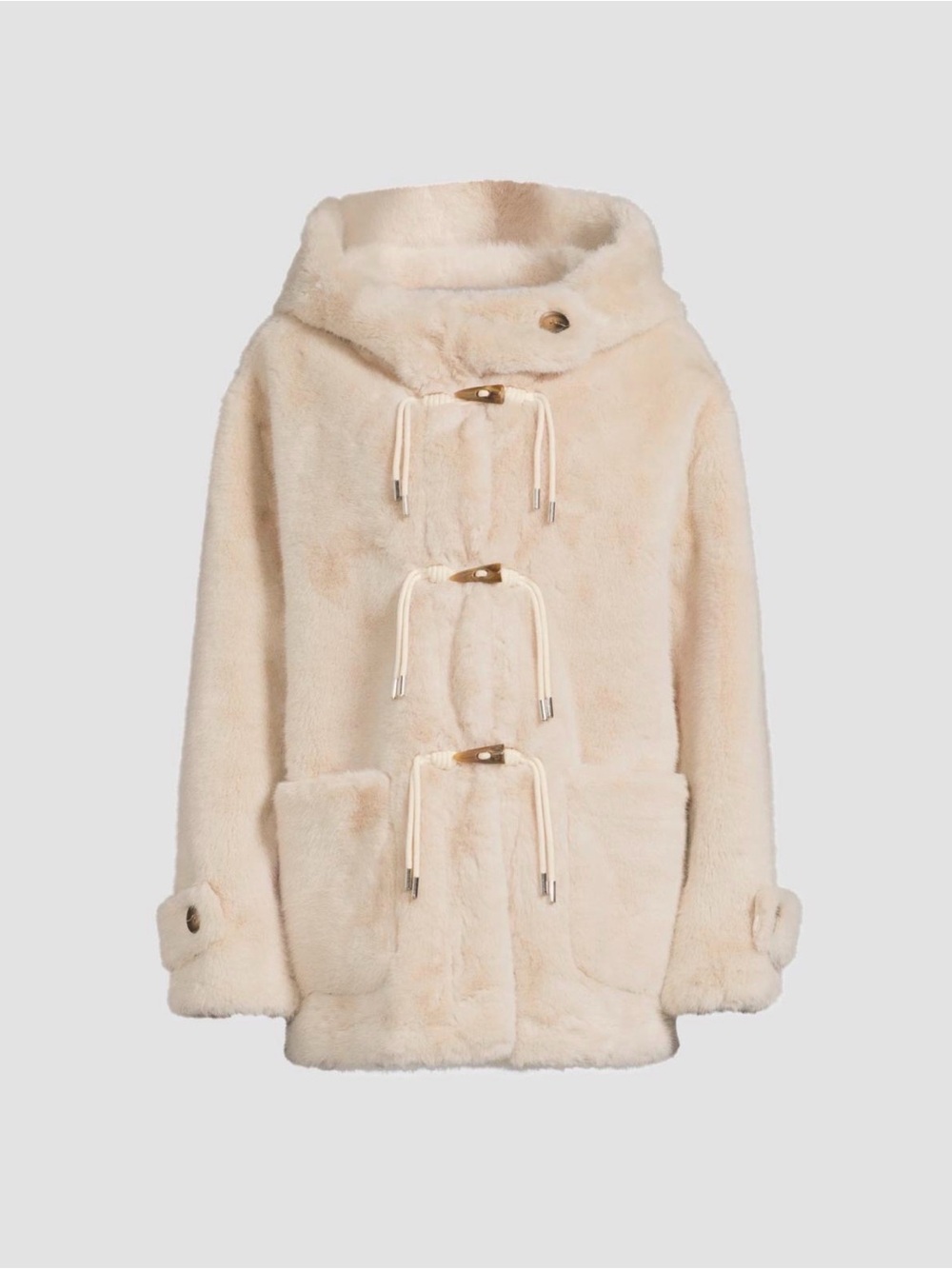 Kobi Halperin Rosa Coat in Neutral Shade. NWT size Small